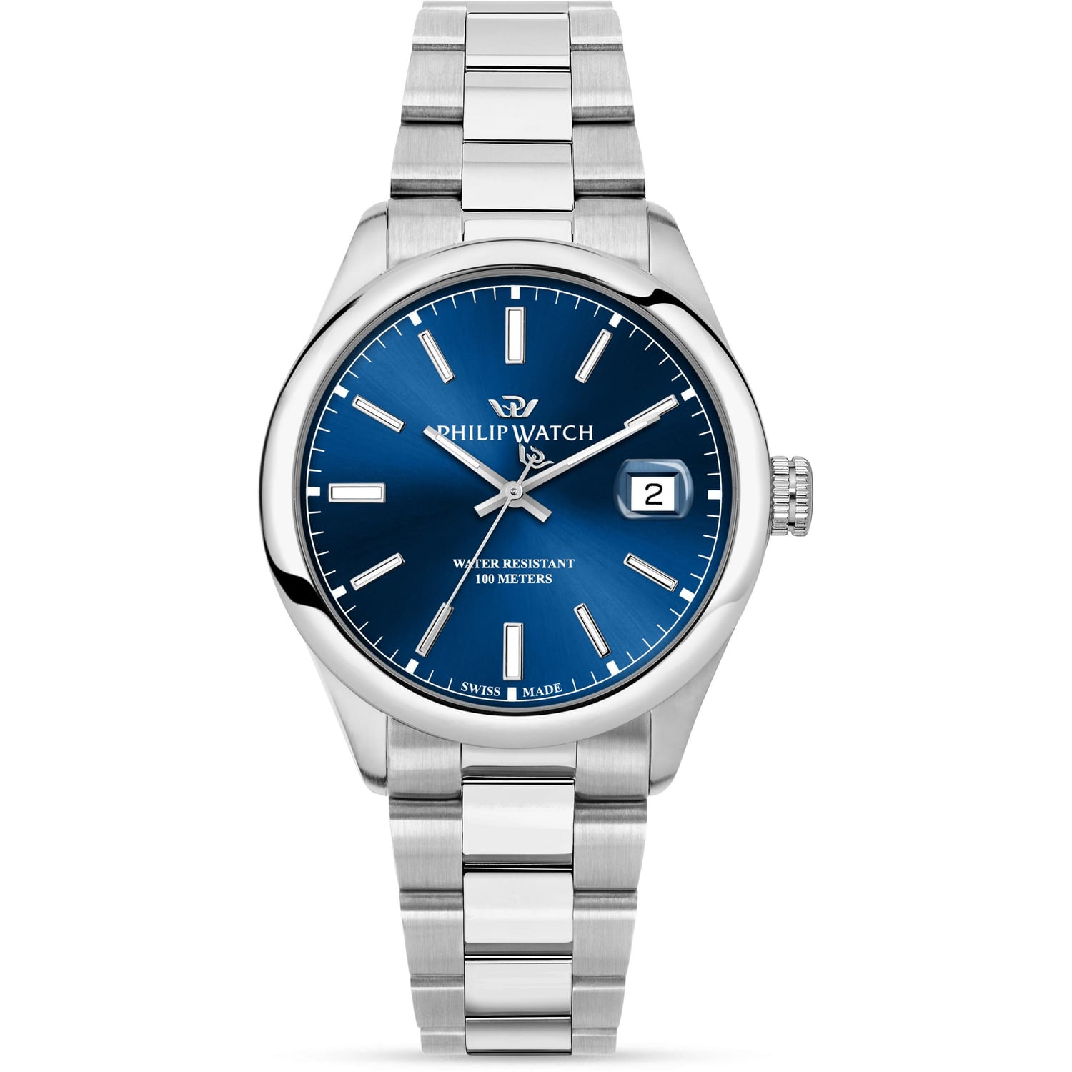 Date & Time Watch for Male Philip Watch R8253597644 2024 Caribe urban